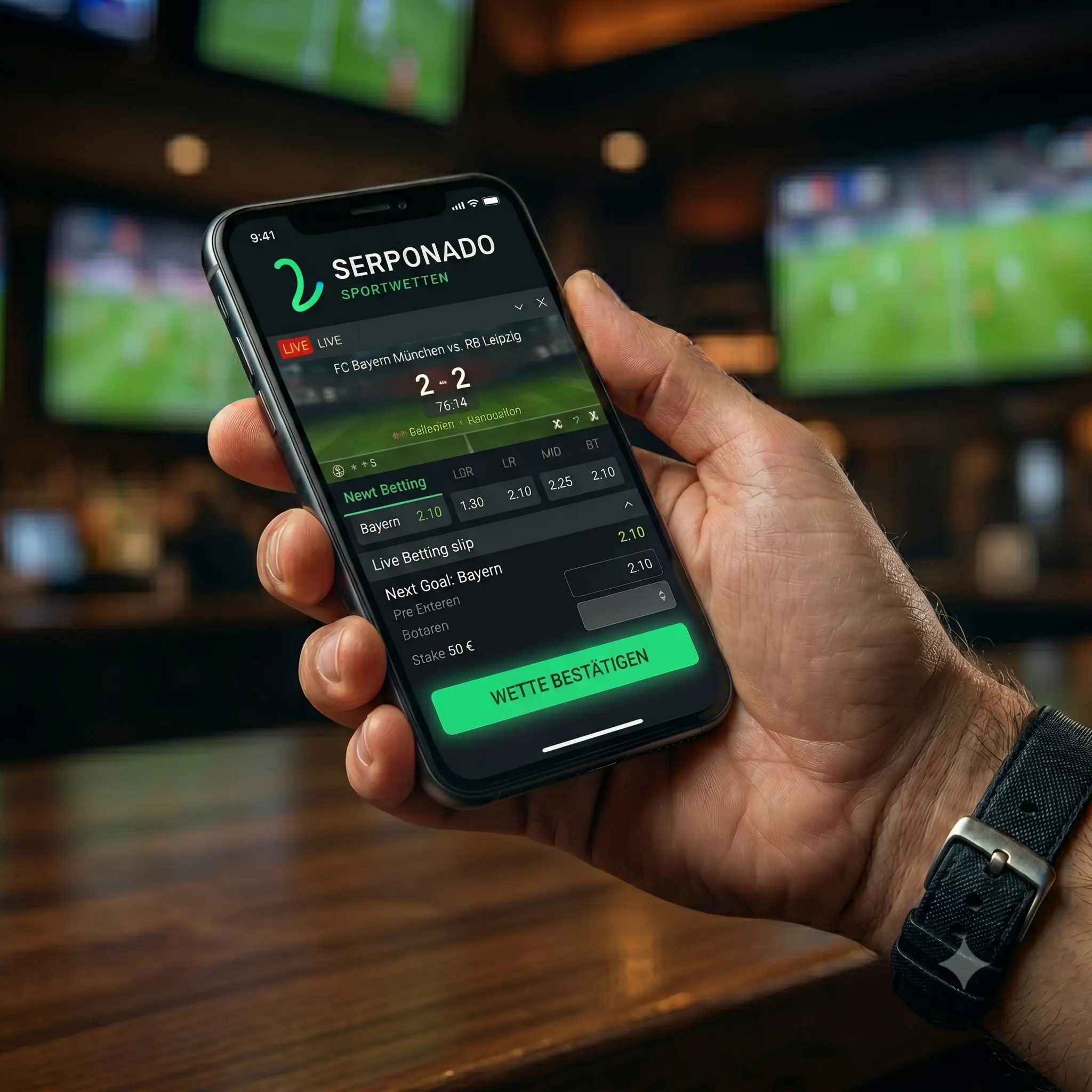 Serponado Web-App